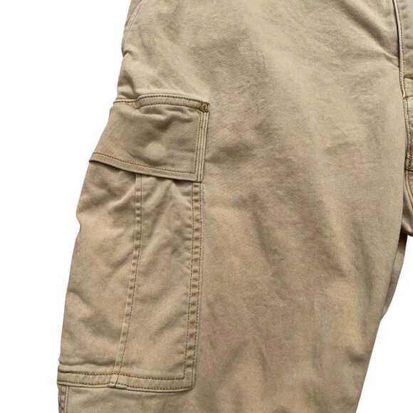 Polo Ralph Lauren Cargo Jogger Pants Mens 36x30 (Fits 36x26) Slim Fit Beige - Picture 3 of 6